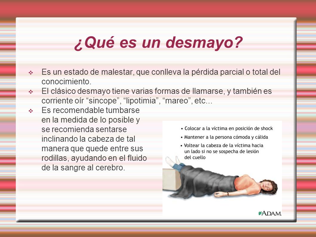 que provoca un desmayo que provoca un desmayo